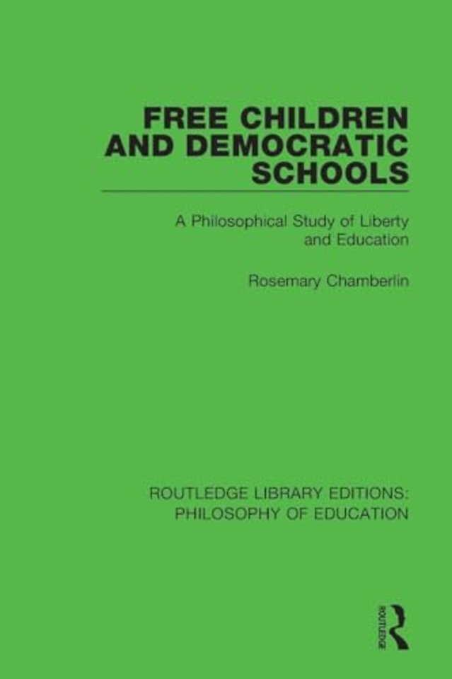 Free Children and Democratic Schools
