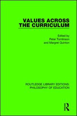 Values Across the Curriculum