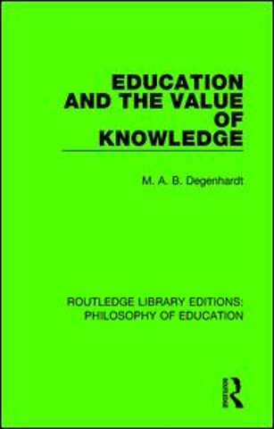 Education and the Value of Knowledge