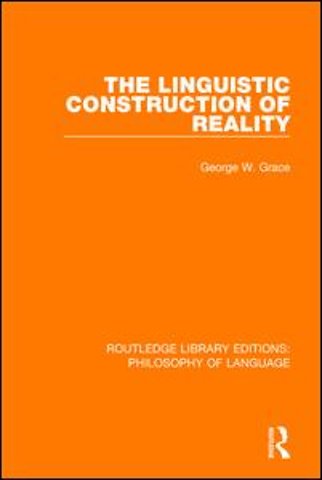 Linguistic Construction of Reality