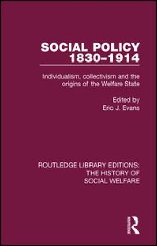 Social Policy 1830-1914