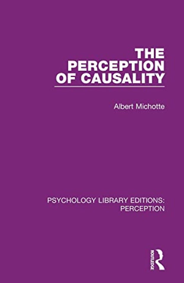 Perception of Causality