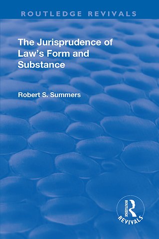 Jurisprudence of Law's Form and Substance