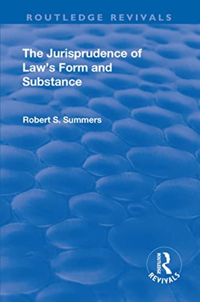 Jurisprudence of Law's Form and Substance