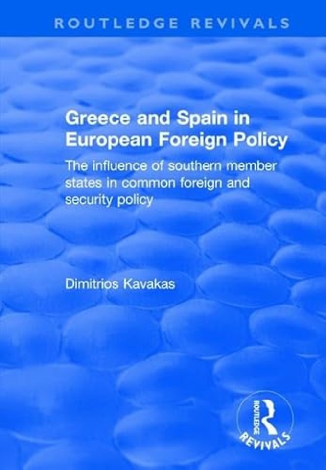 Greece and Spain in European Foreign Policy