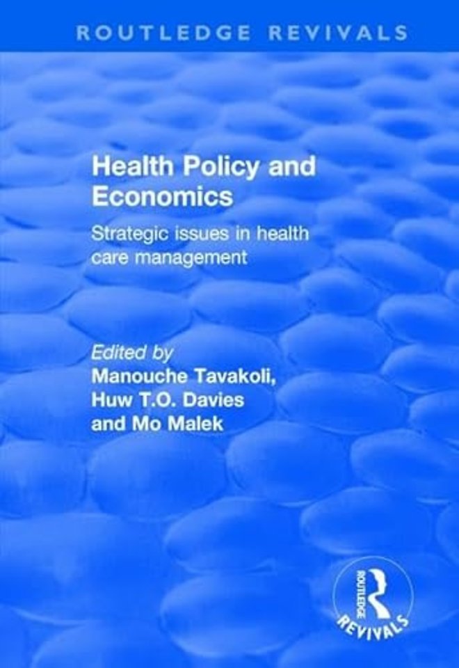 Health Policy and Economics