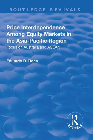 Price Interdependence Among Equity Markets in the Asia-Pacific Region