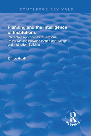 Planning and the Intelligence of Institutions