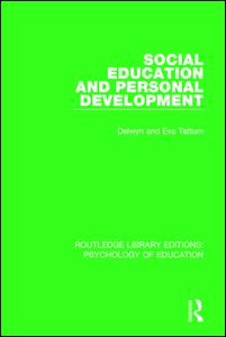 Social Education and Personal Development