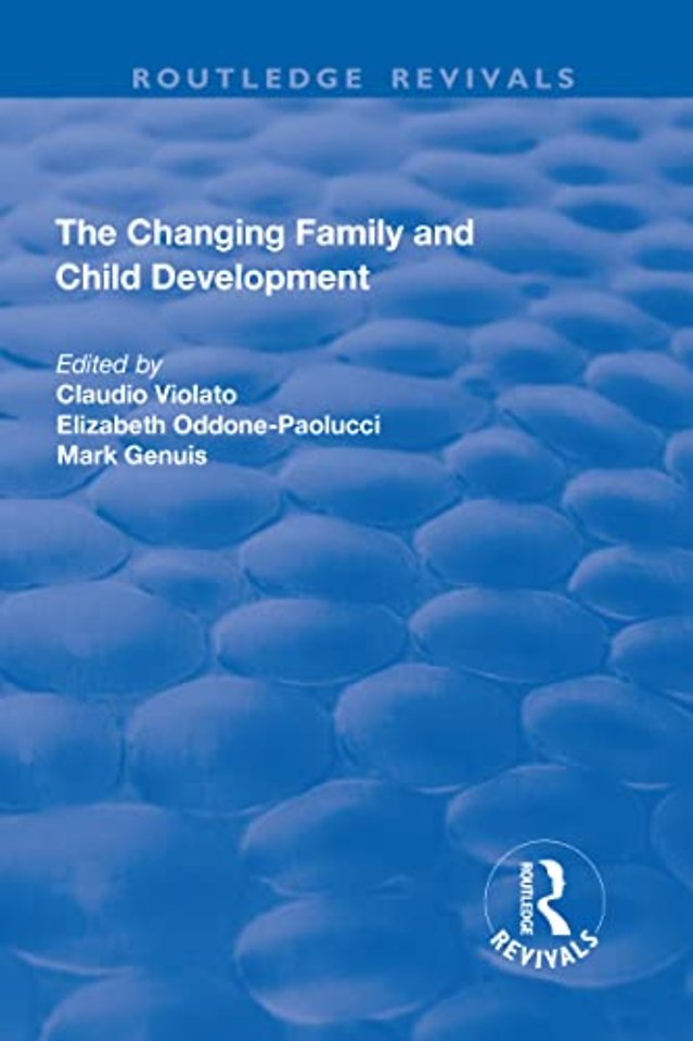 Changing Family and Child Development