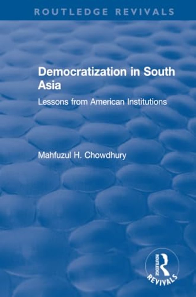 Democratization in South Asia