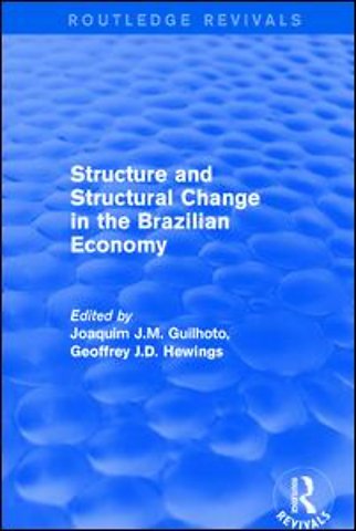 Revival: Structure and Structural Change in the Brazilian Economy (2001)