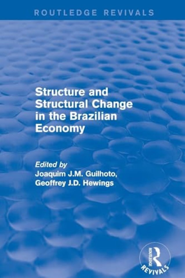 Revival: Structure and Structural Change in the Brazilian Economy (2001)