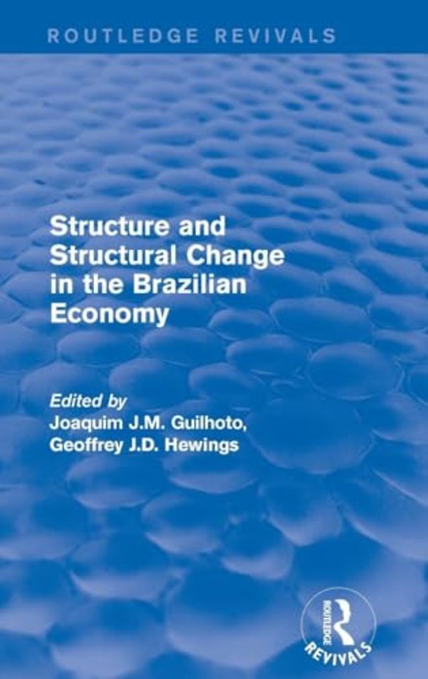 Revival: Structure and Structural Change in the Brazilian Economy (2001)