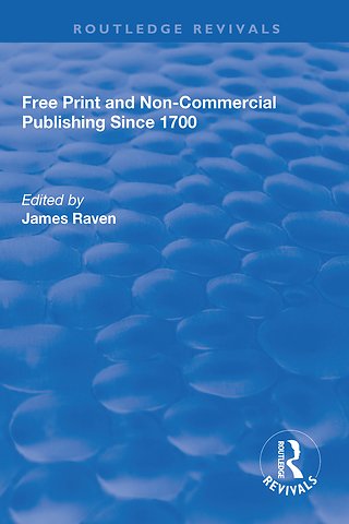 Free Print and Non-commercial Publishing Since 1700