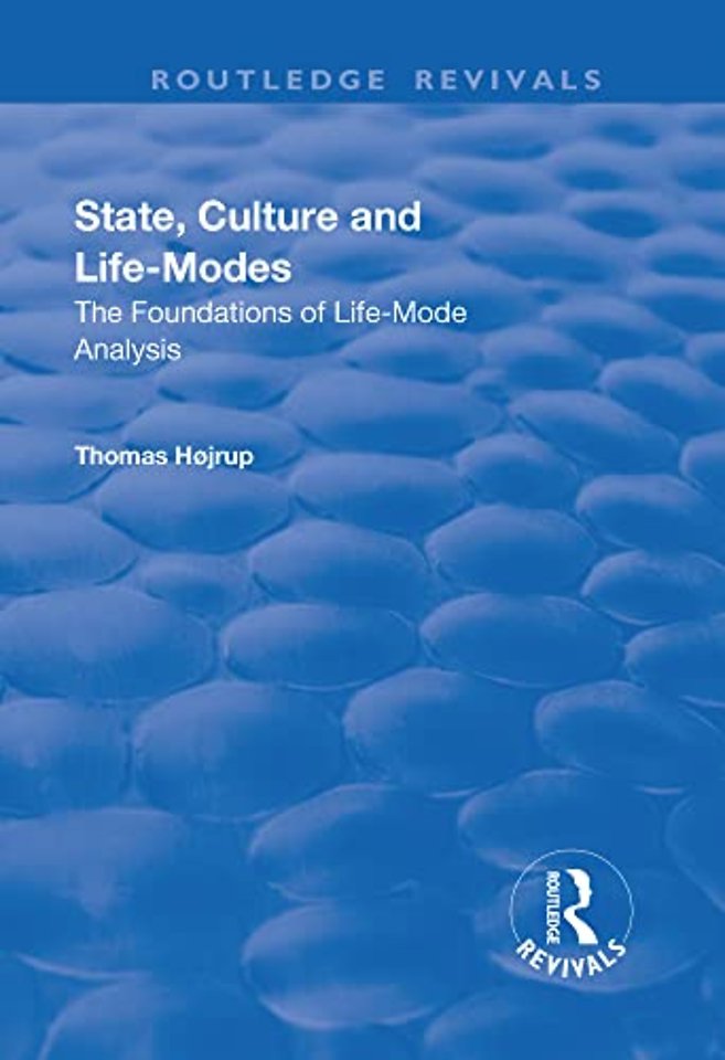 State, Culture and Life-Modes