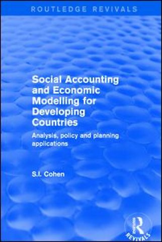 Revival: Social Accounting and Economic Modelling for Developing Countries (2002)