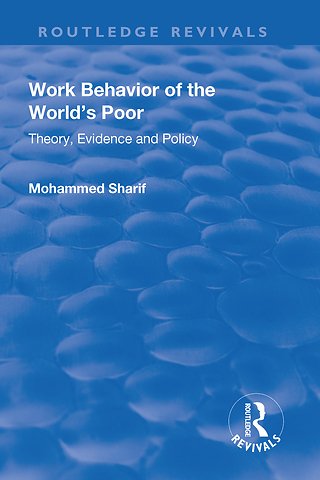Work Behavior of the World's Poor