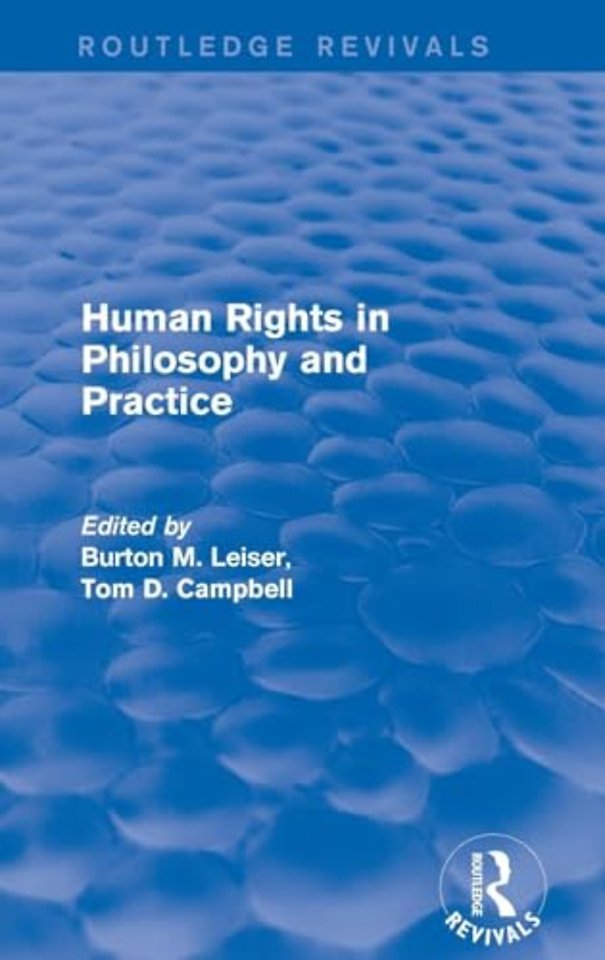Revival: Human Rights in Philosophy and Practice (2001)