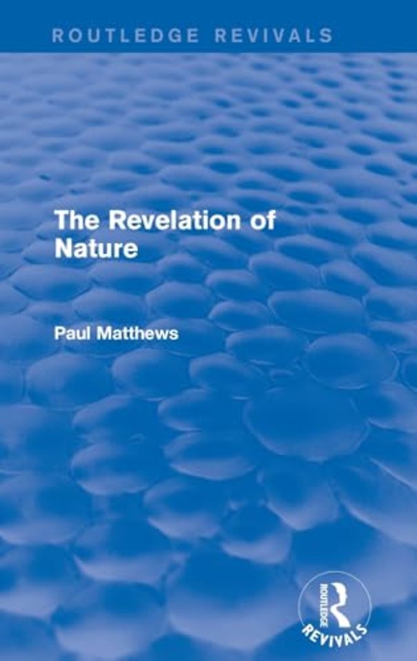 Revelation of Nature