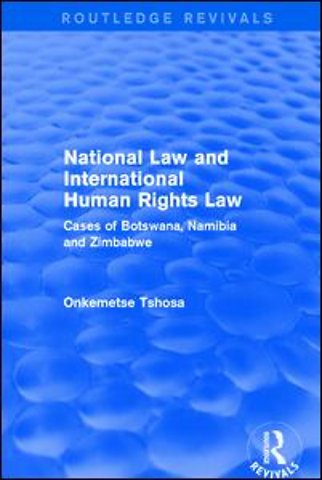 National Law and International Human Rights Law
