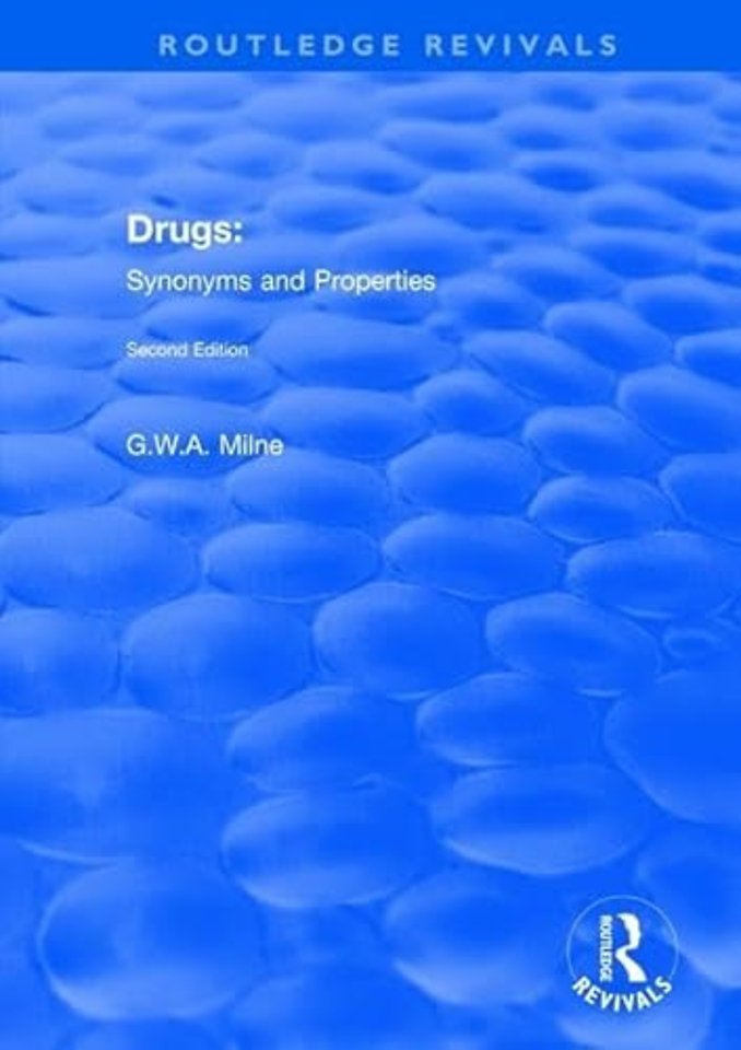 Drugs: Synonyms and Properties