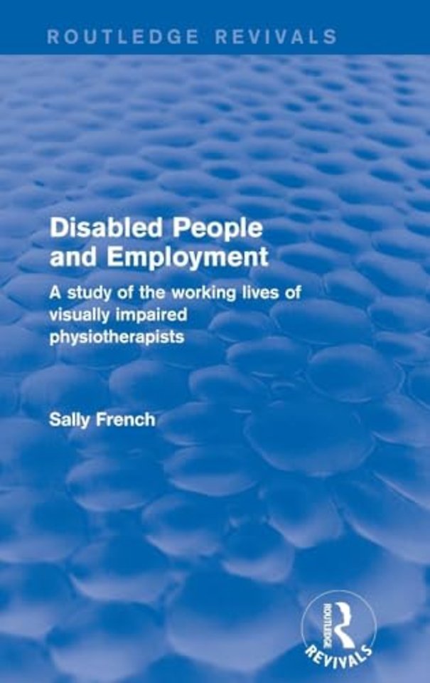 Disabled People and Employment