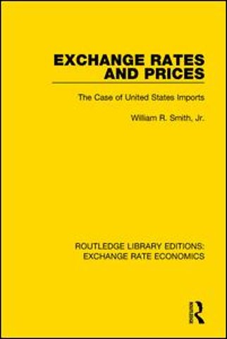 Exchange Rates and Prices