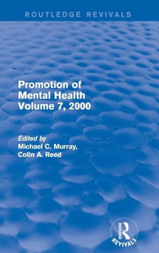 Promotion of Mental Health