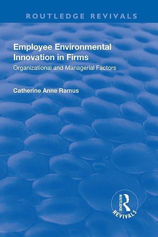Employee Environmental Innovation in Firms
