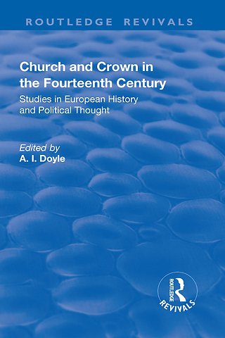 Church and Crown in the Fourteenth Century