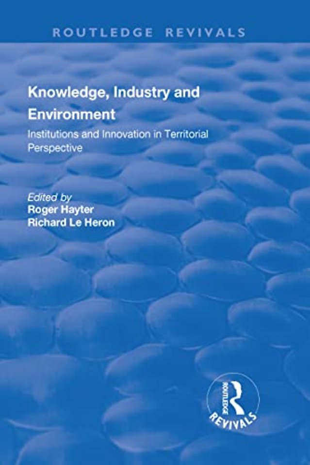 Knowledge, Industry and Environment