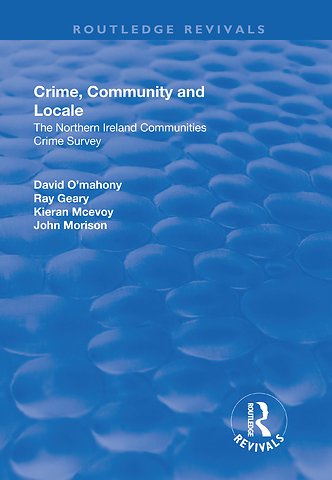 Crime, Community and Locale