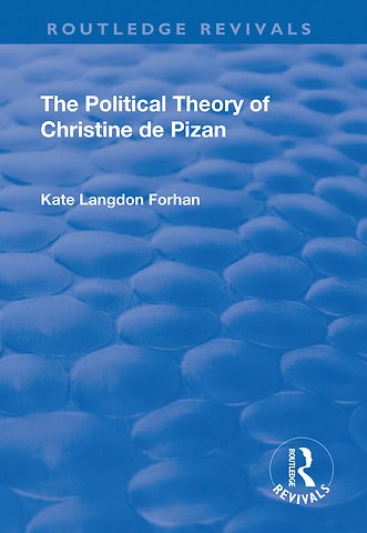 Political Theory of Christine De Pizan