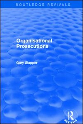 Organisational Prosecutions