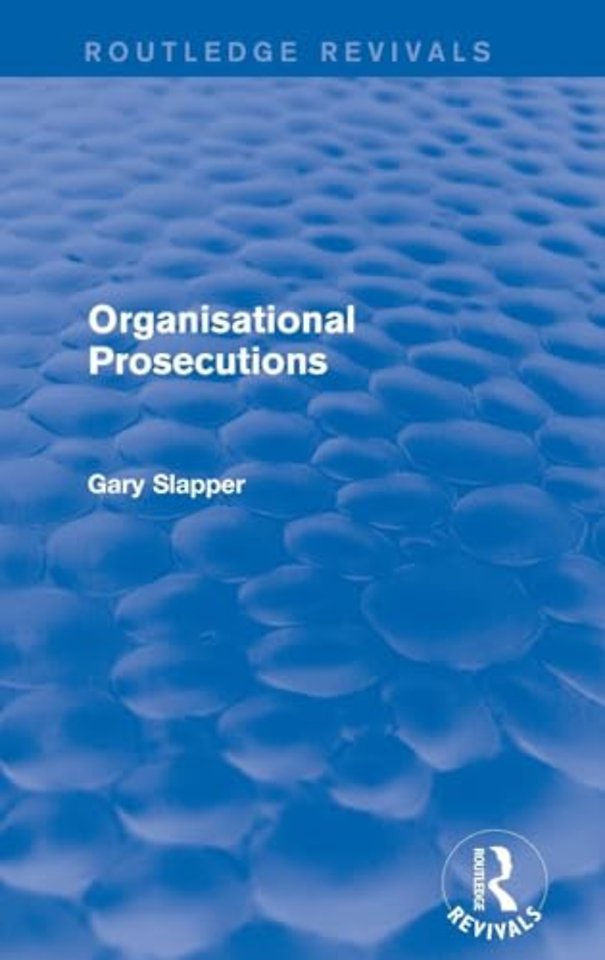 Organisational Prosecutions