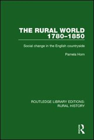Rural World 1780-1850