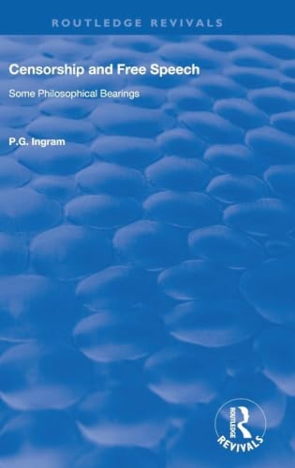 Censorship and Free Speech