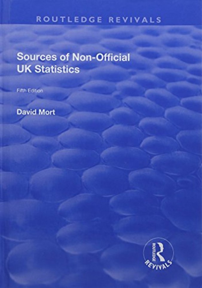 Sources of Non-official UK Statistics
