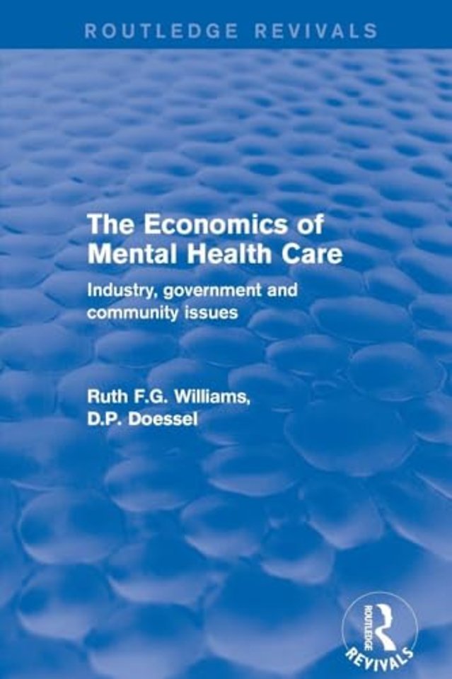 Economics of Mental Health Care