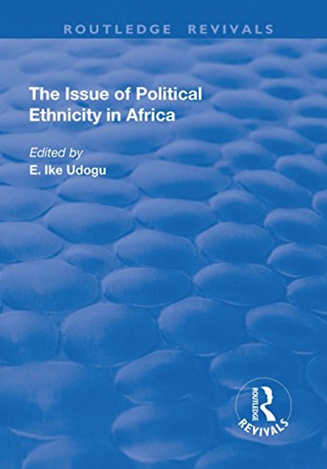Issue of Political Ethnicity in Africa