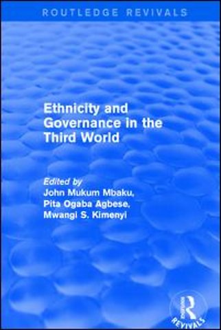 Ethnicity and Governance in the Third World
