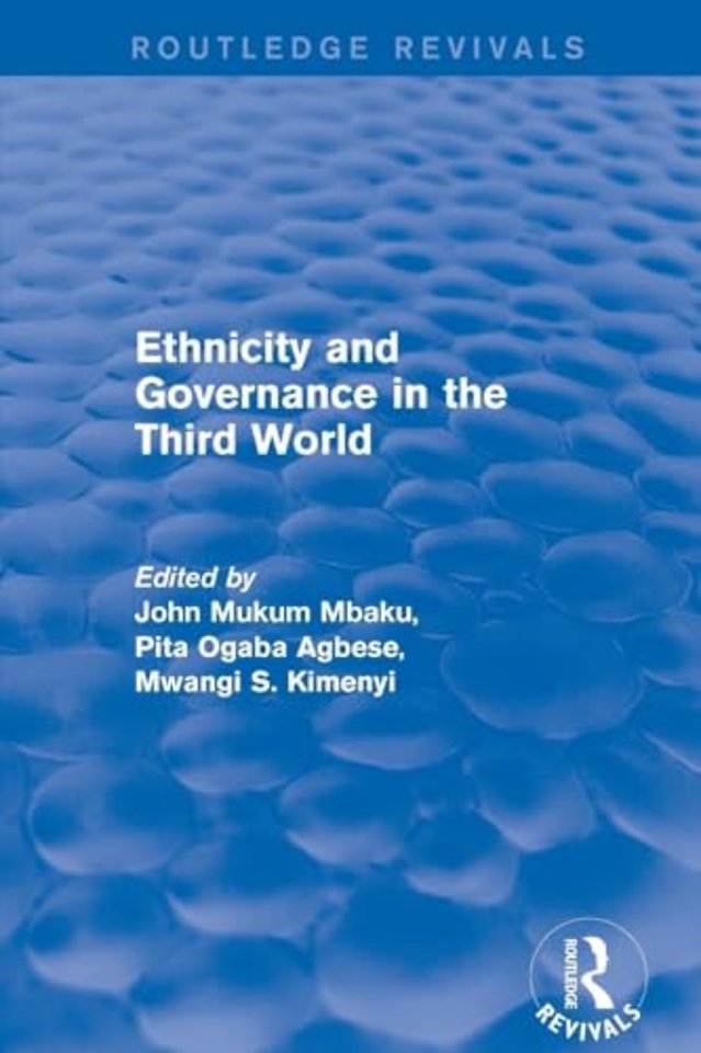 Ethnicity and Governance in the Third World