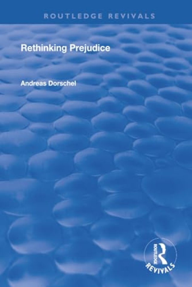 Rethinking Prejudice
