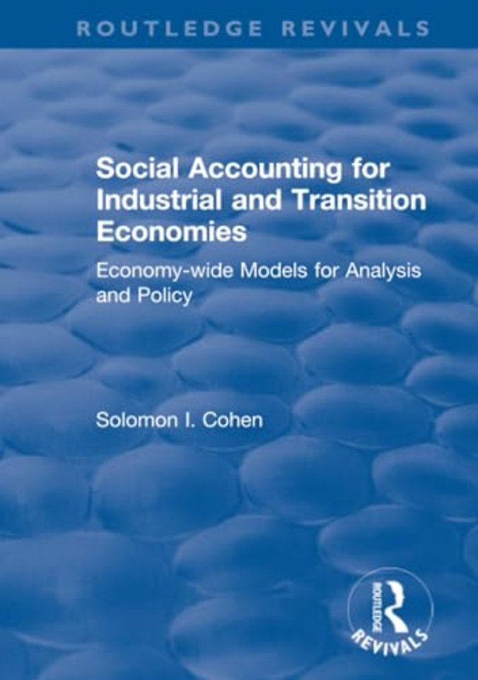 Social Accounting for Industrial and Transition Economies