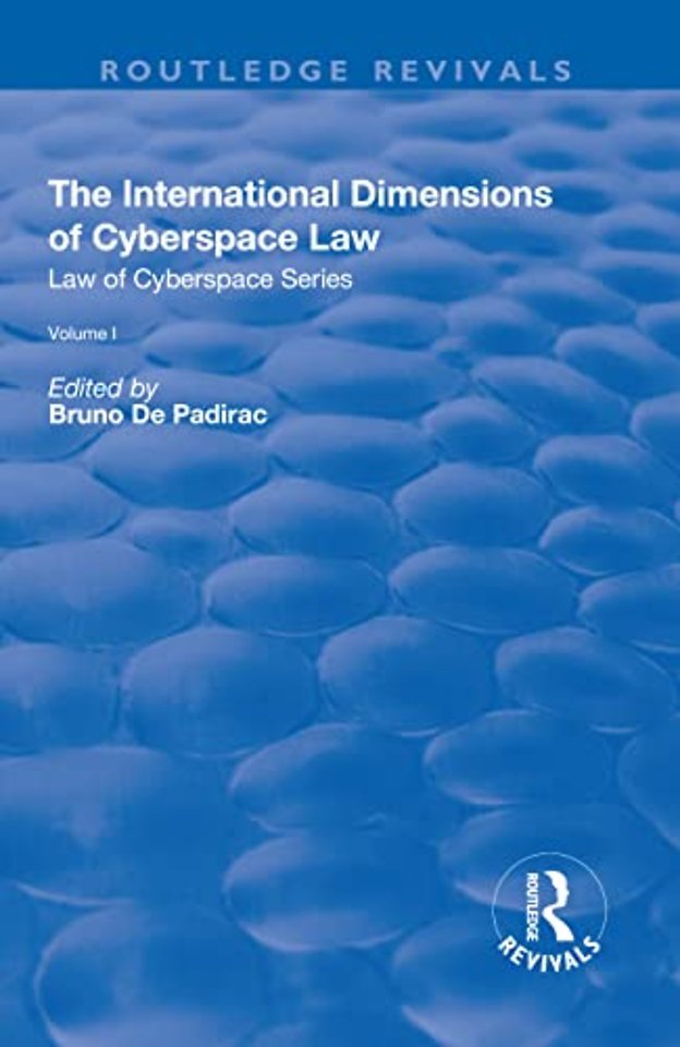 International Dimensions of Cyberspace Law