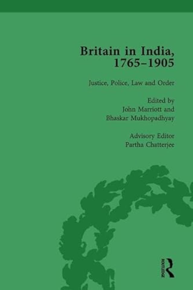 Britain in India, 1765-1905, Volume I