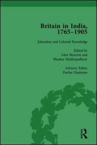 Britain in India, 1765-1905, Volume III