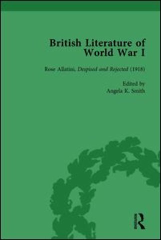 British Literature of World War I, Volume 4