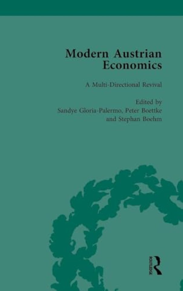 Modern Austrian Economics Vol 1